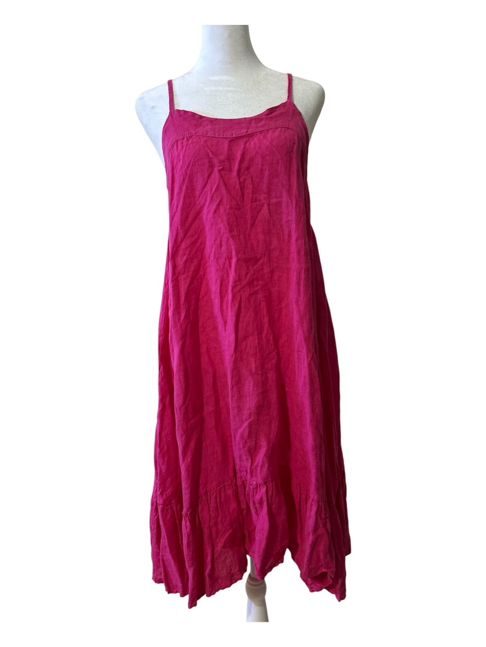 Liu Jo Fuchsia Pink Midi Slip Dress